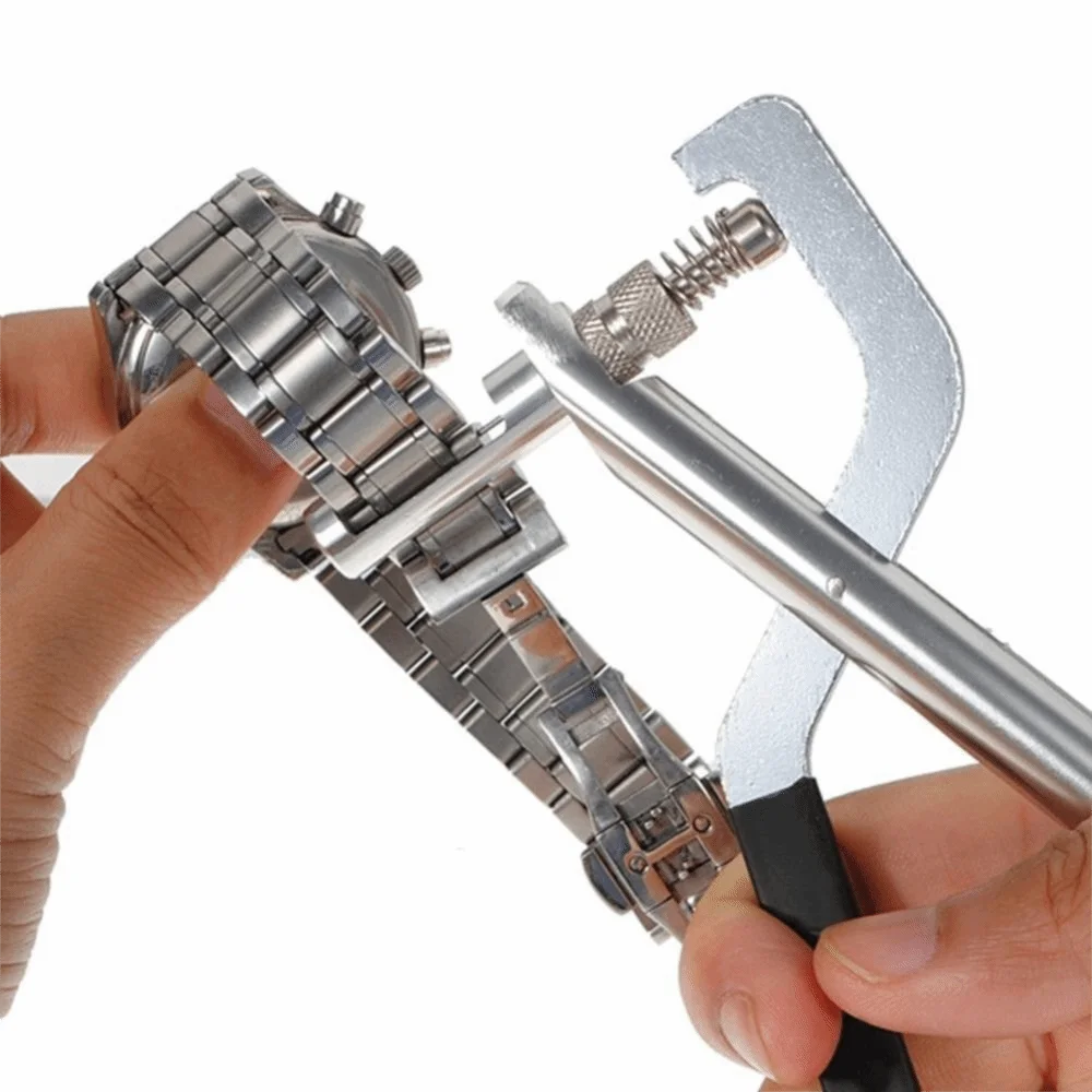 

Professional Watch Pins Remover Lightweight Precise Watch Strap Band Link Pin Plier Metal Non-slip Watchband Removal Tool