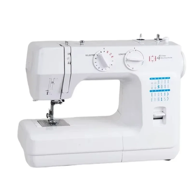 For 2022 new style 12 patterns Single needle mini portable household domestic sewing machines for trousers home