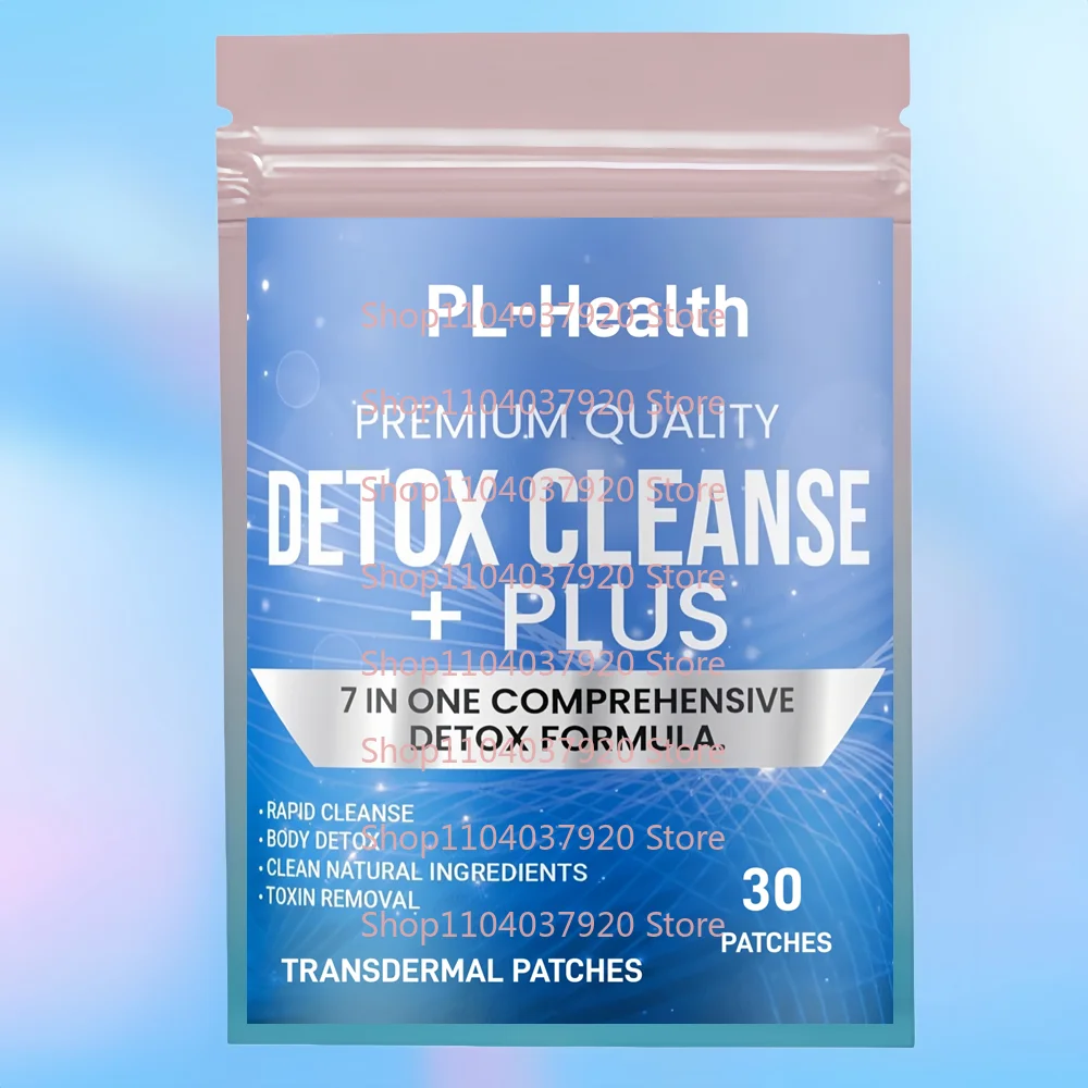 

30 Patches Detox & Liver Cleanse Transdermal Patches All Natural Toxins Remover, Healthy Cleansing Support for Liver