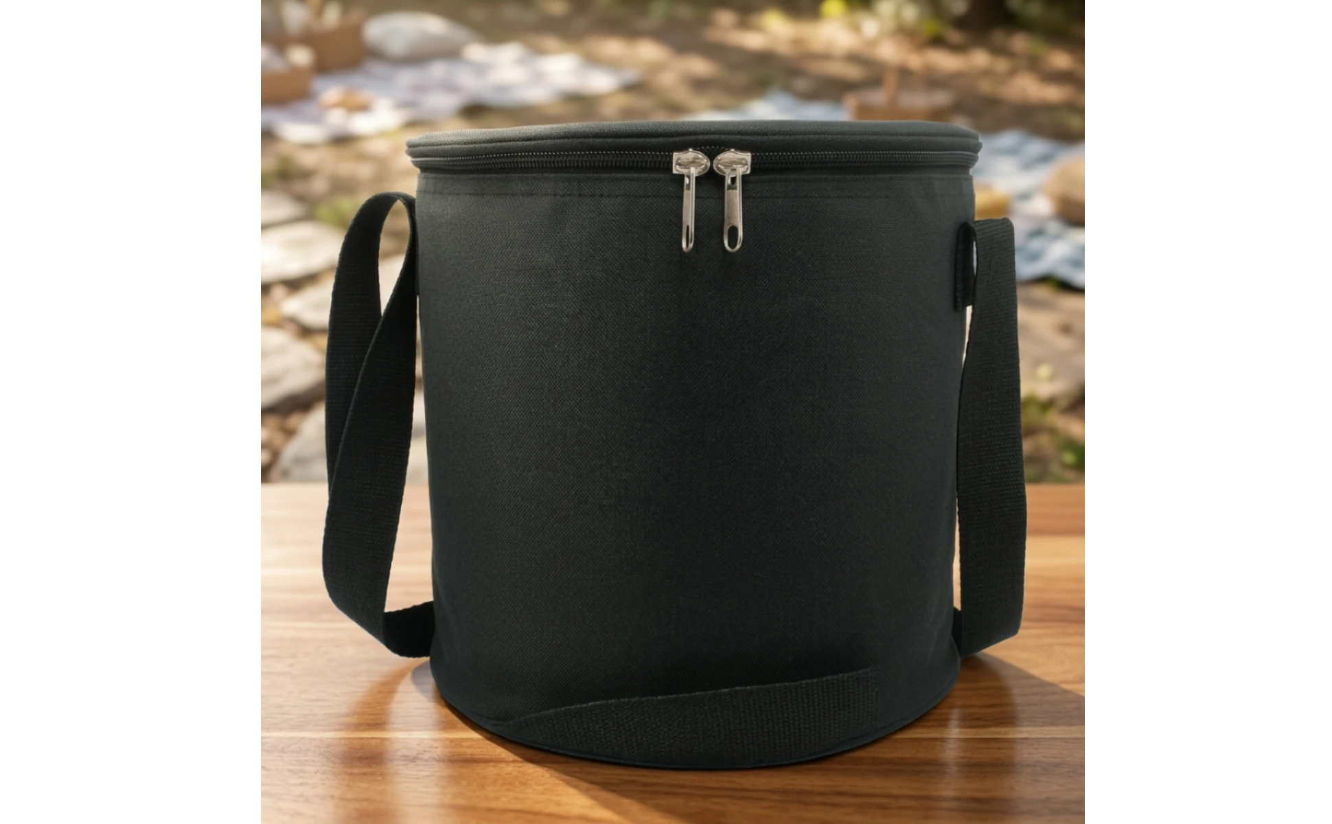 Sports Storage Bag with Shoulder Strap Multipurpose Cylindrical Gear Bag with Zipper Lightweight Multifunctional for Athletes Sports Storage Bag with Shoulder Strap Multipurpose Cylindrical Gear Bag with Zipper Lightweight Multifunctional for Athletes