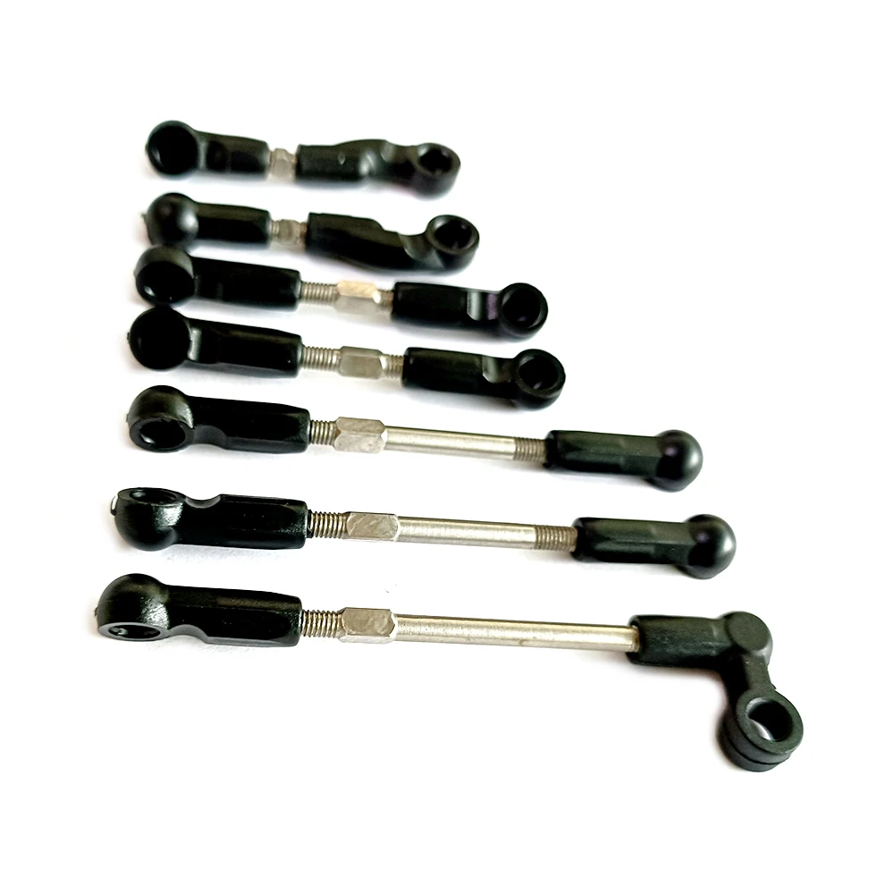 Asta di collegamento in plastica metallica da 7 pezzi per auto RC 1/10 Sakura D5S D5 Sport
