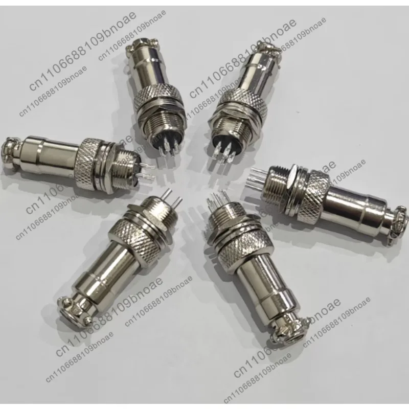 3pcs Set of Accessories Aviation Plug Socket GX12-2-3-4-5-6-7 Core Connector RS765-M12-12MM Male Female Connector