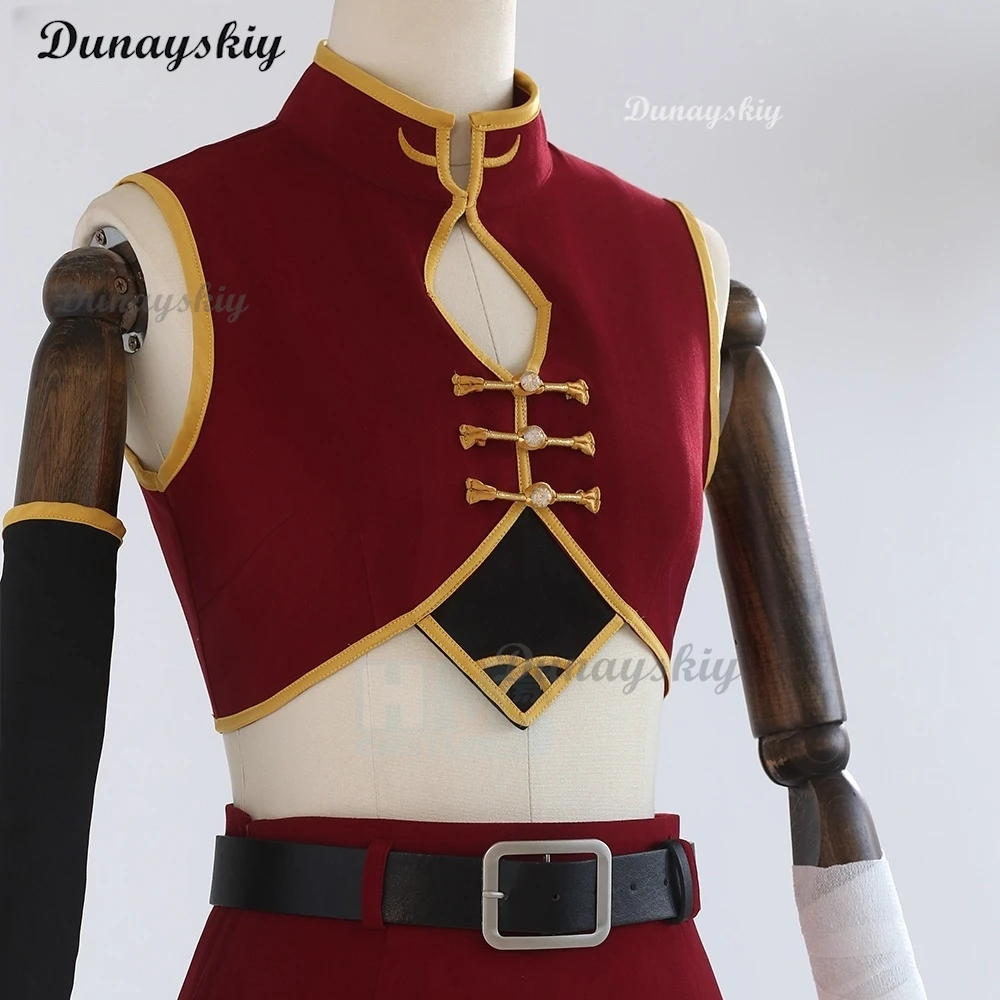 Kagura 2 anni dopo abito stile cinese uniforme cosplay anime GinTama costume prop personalizzato festa di carnevale di Halloween