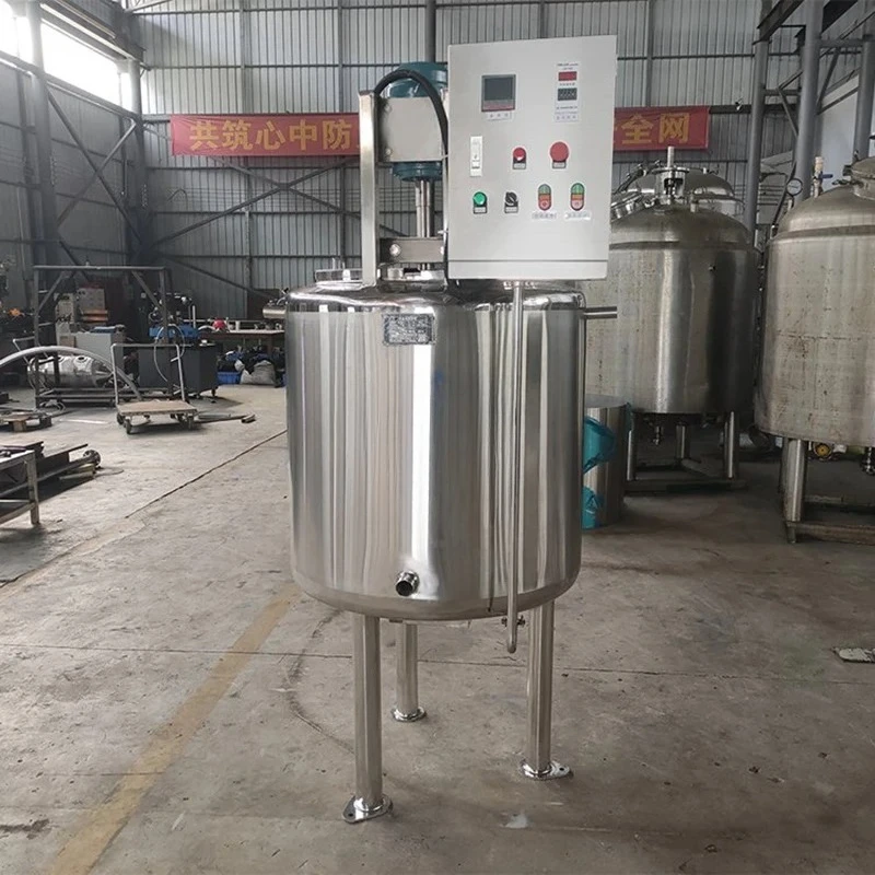 آلة خلط التشتت عالية السرعة من الفولاذ المقاوم للصدأ شبه الأوتوماتيكية لطلاء المواد الكيميائية #2