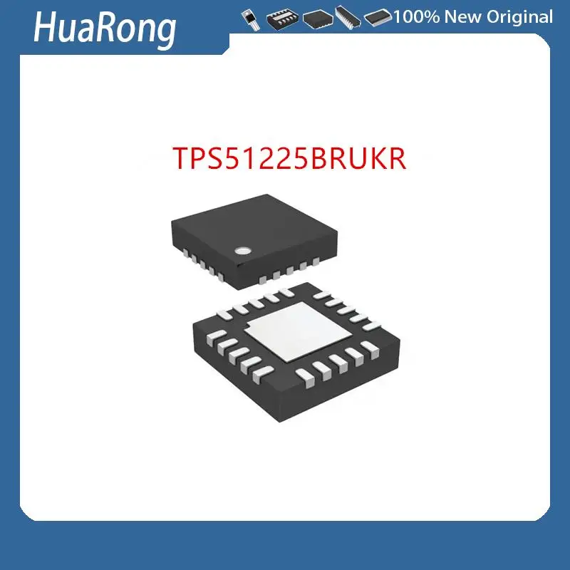 5Pcs/Lot Tps51225B Tps51225Brukr 1225B Qfn20