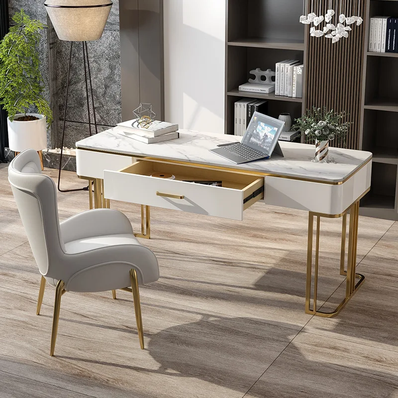 DSA Boss office desk shaped consultation table and chair for home computer study writing