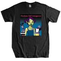 Mens T-shirt TOPS FRANKENSTEIN GIRLS T shirt msi mindless self indulgence jamie hewlett frankenstein girls tee-shirt top tees