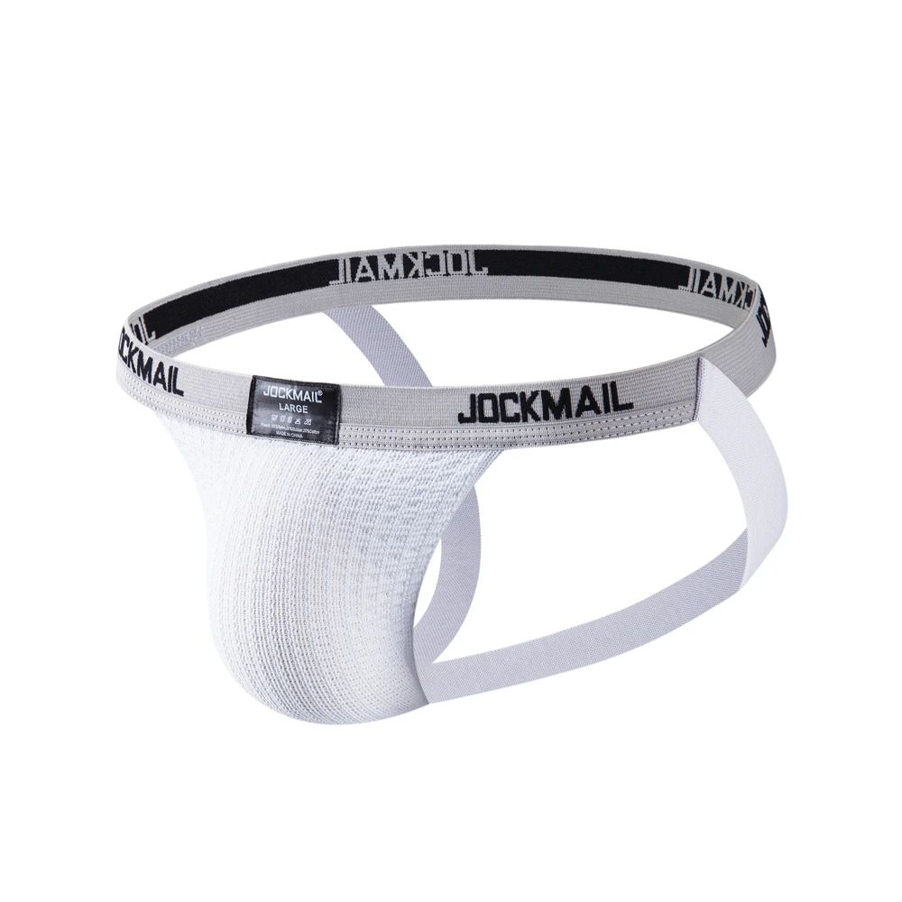 Jockmail Jockstrap Men Thong Sexy Underwear Men Panties Penis Pouch String Low Waist Bikini Hombre Lingerie Erotic Underpants