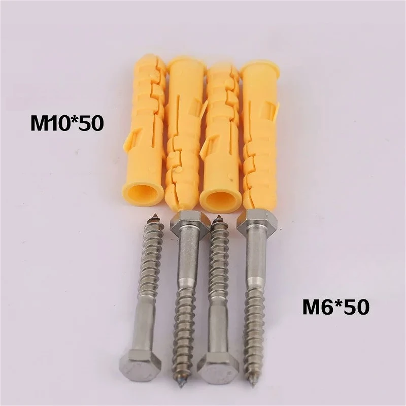 LCD TV Mount Bracket Installation Screw/Nylon Stainless Steel Acrylic Material/Expansion Tube Isolation Column Fixing Screw Set