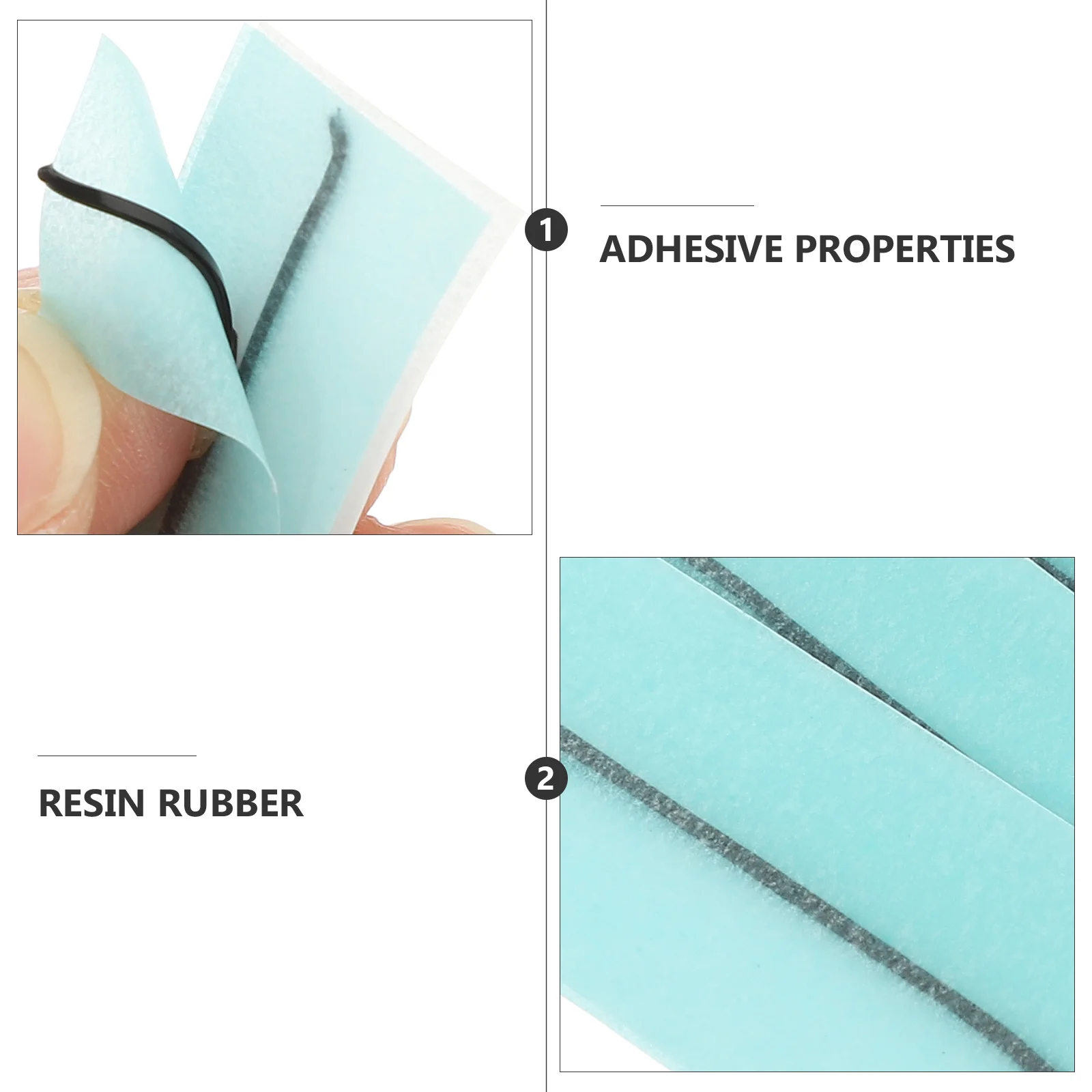 

1 Box Eyelash Adhesive Strip Self-Adhesive Lash Strips Easy Use Lash Glue Liner Natural Look Eyelash Adhesive Strips