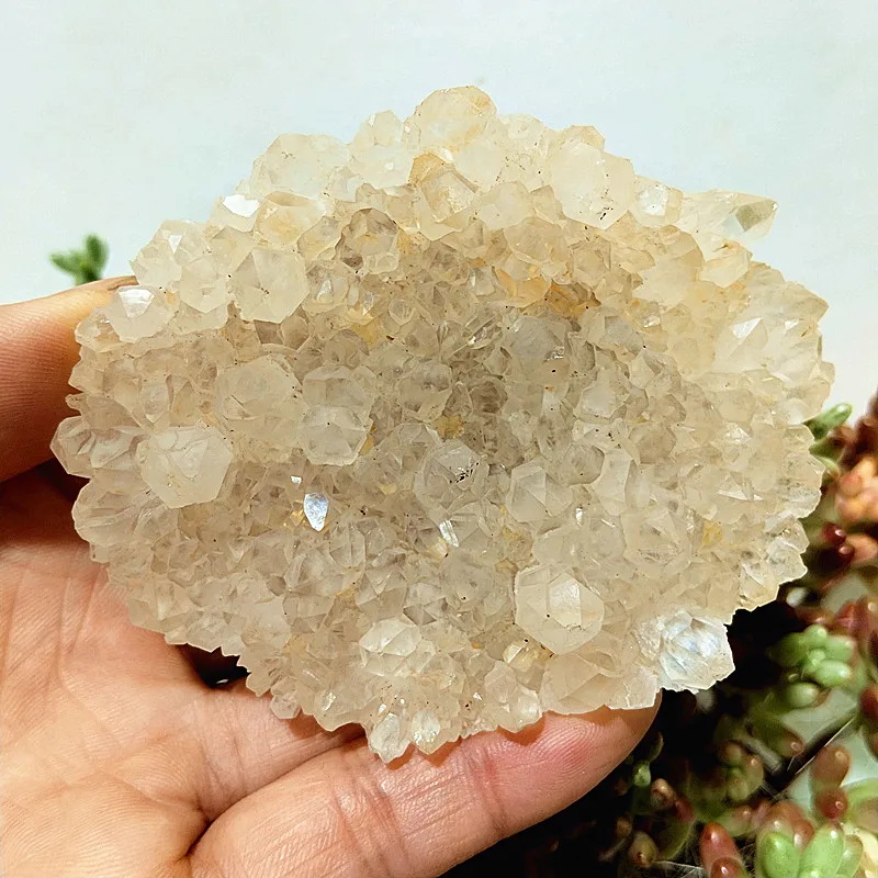 Natural Stones Chrysanthemum Stone Crystal Cluster Specimen Home Room Decor Magic Energy Warding Off Evil Feng Shui Crystal