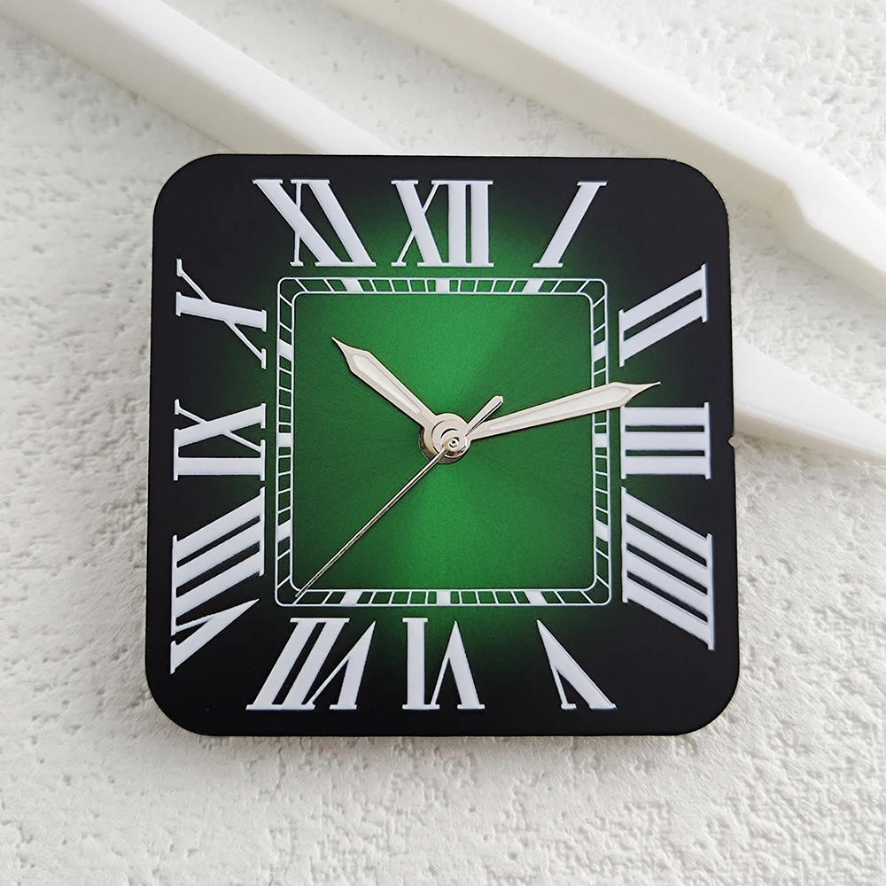 قرص سانتوس NH35/NH36 قرص روماني قرص مربع علبة مربعة مناسبة لإصلاح ملحقات ساعة الحركة NH35