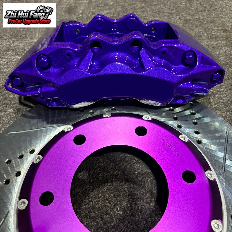 

suitable for Mitsubishi Toyota Lexus Honda Custom purple BIG 6 Piston Car Brake Caliper Set