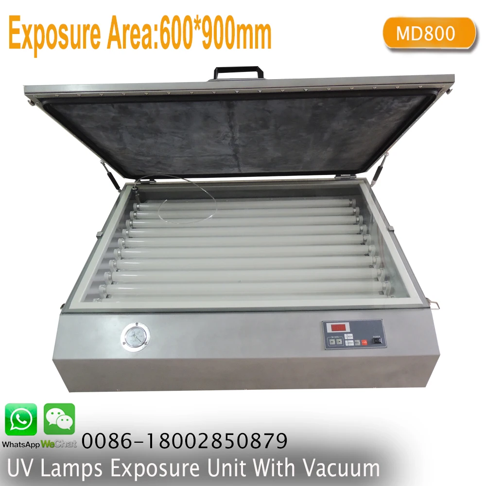 digital screen printing exposure unit vacuum screen exposure machine with UV light