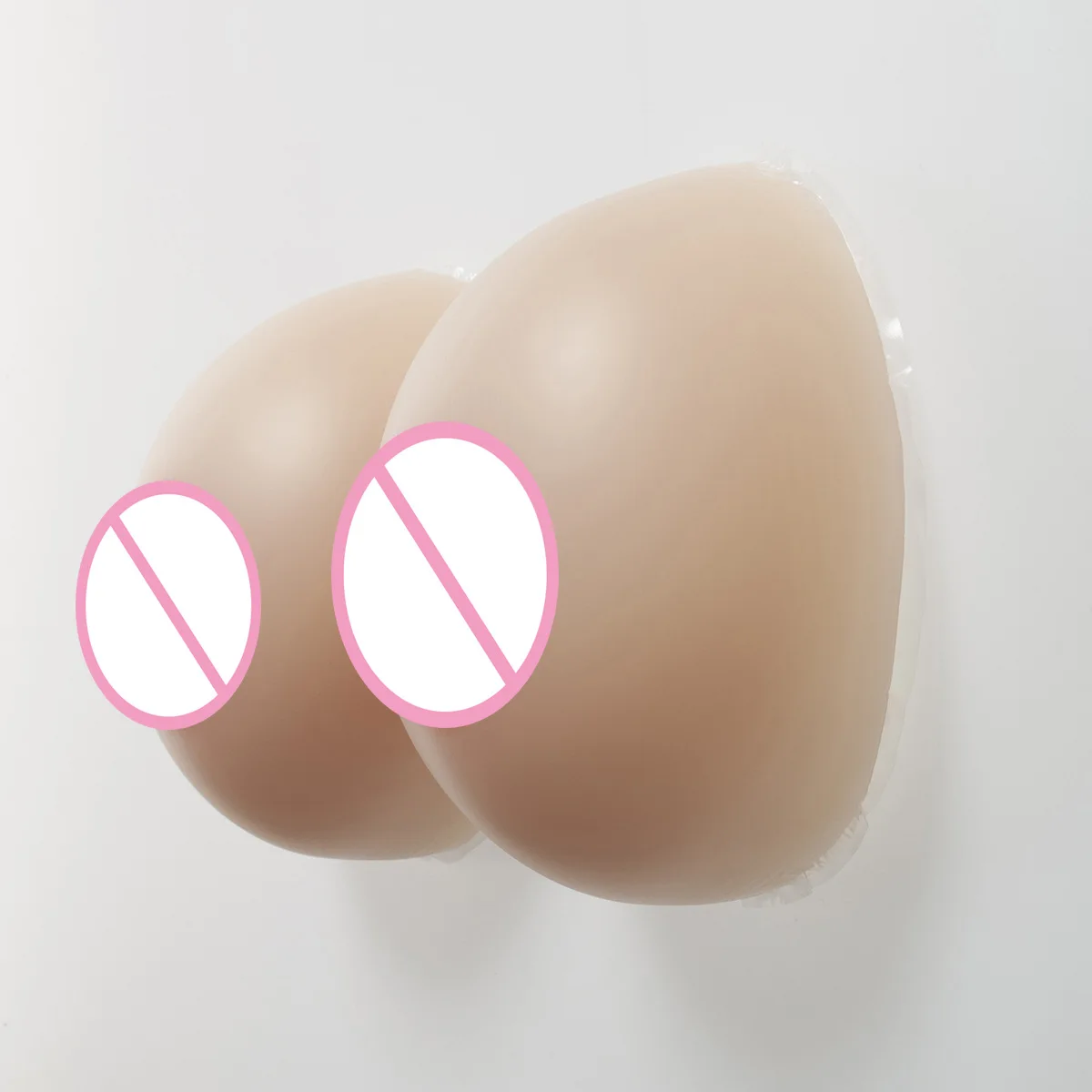 1 Pair Self Adhesive Silicone Breast Forms for Mastectomy Crossdresser Transgender Fake Boobs Bra Intimates Accessories
