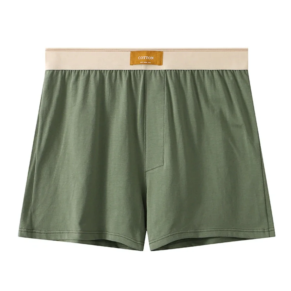 

1pc Men Cotton Boxers Male Fashion U Shape Pouch Breathable Underpants L-3XL Large Size Underwear Comfortable Sexy Briefs