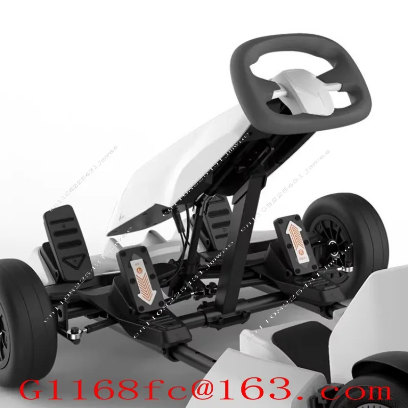 Child Speed Limit Throttle & Brake Pedal for Ninebot Gokart Kit Accelerator Brake Pedal for Gokart Pro Scooter Parts