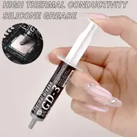 Pasta térmica de GD-3, enfriador de CPU de 3g/7g, grasa de silicona para procesadores de CPU, impresora GPU, disipador de calor, enfriador de refrigeración, compuesto térmico