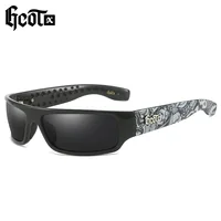 GCOTX marca de moda gafas de sol polarizadas de lujo Chicano motocicleta estilo Hip-hop moda costa oeste gafas de sol para hombres G283