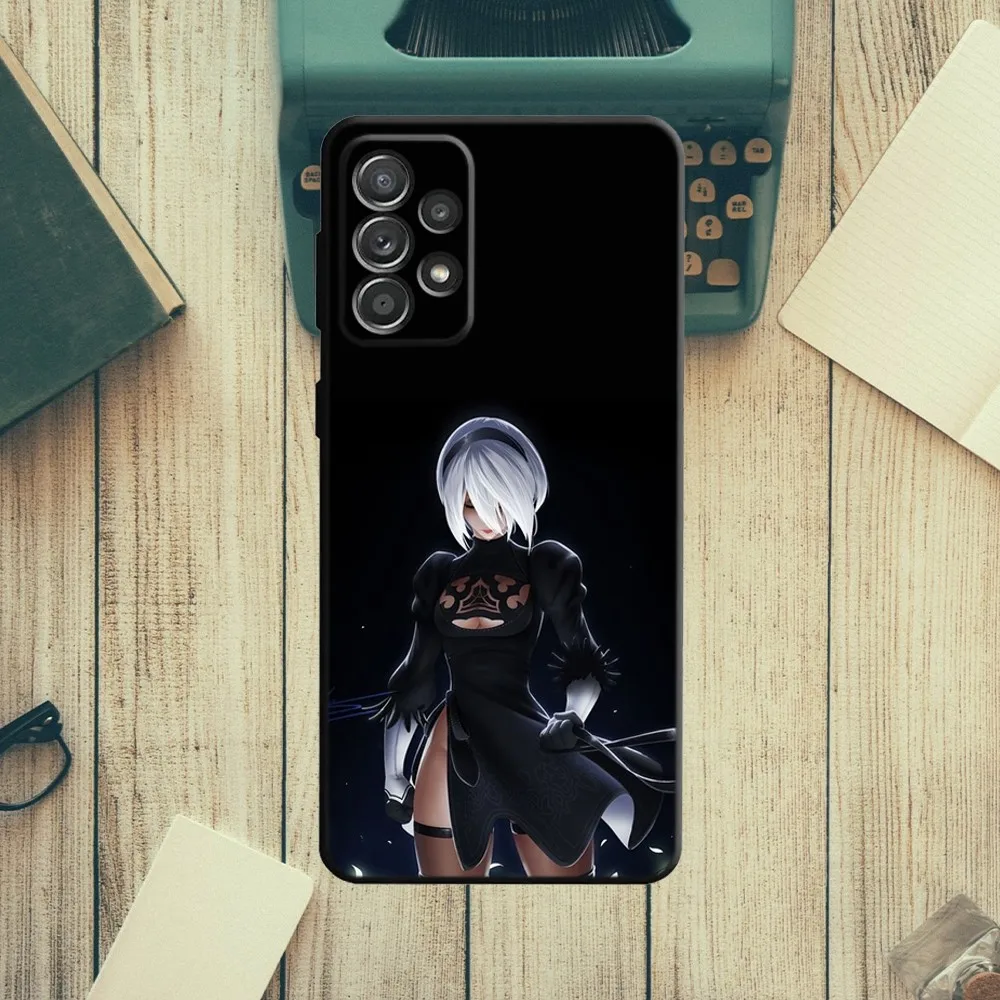 2B N-NieR A-Automata Phone Case For Samsung S21,S22 Ultra,S20,S30 plus,S22 plus,S23,S30 ultra 5G Silicone Cover