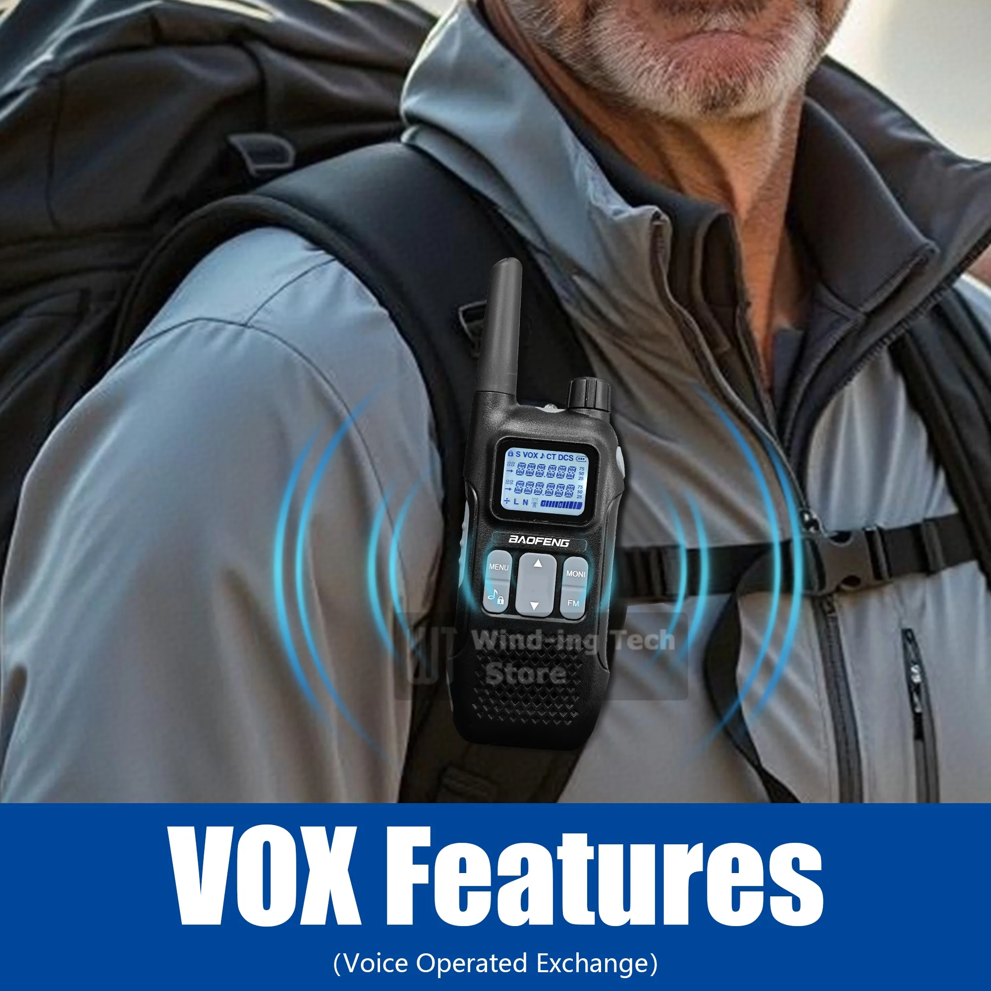 Baofeng BF-T8 MINI Walkie Talkie UHF MINI USB Charger High Capacity Ham Radio 1500mAh 99CH Kids Gift Toy Dual Standby Radios