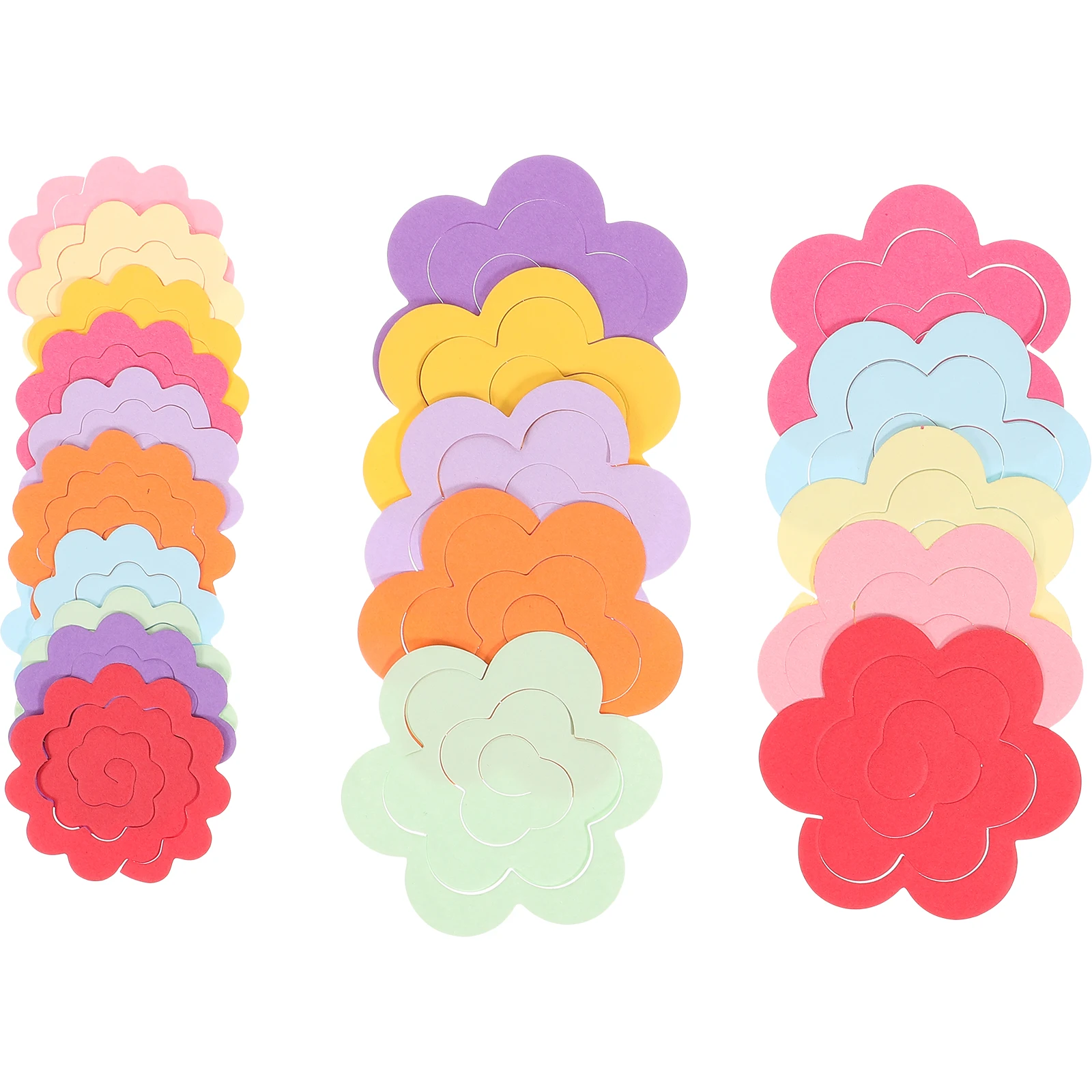 

1 set Colorful Quilling Origami Paper Strips for DIY Craft Projects Handmade Flower Pattern Decorative Paper Art Supplies