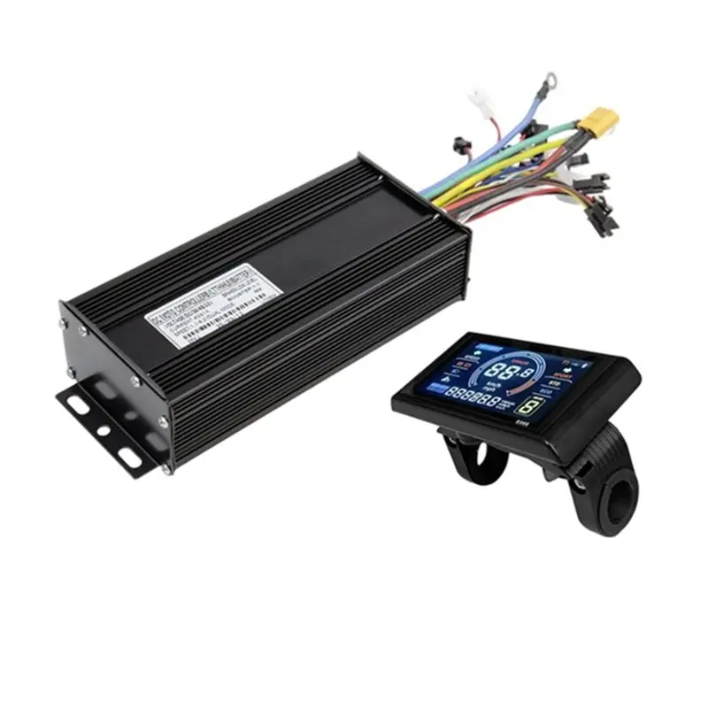 ABLB-Three-Mode Controller+ S966 Display Kit For Electric Mountain Bike Scooter Modification 36V 48V 52V 45A Brushless Motor