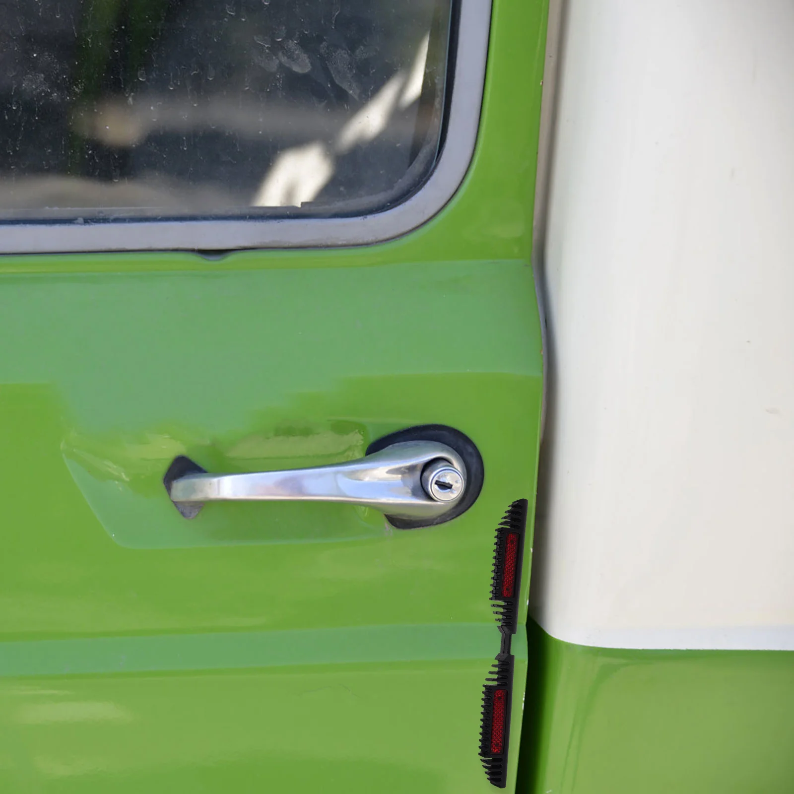 

1 Pair Car Door Edge Protector Strip Waterproof Reflective Auto Bumper Guard For Scratch Prevention Car Door Protection Trim