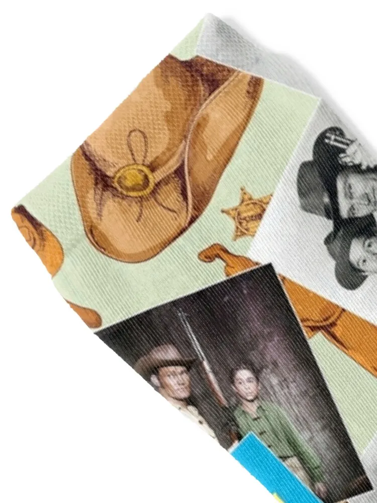 The Rifleman, Western series 60s Socks compression gift colored floral Socks For Men Women's