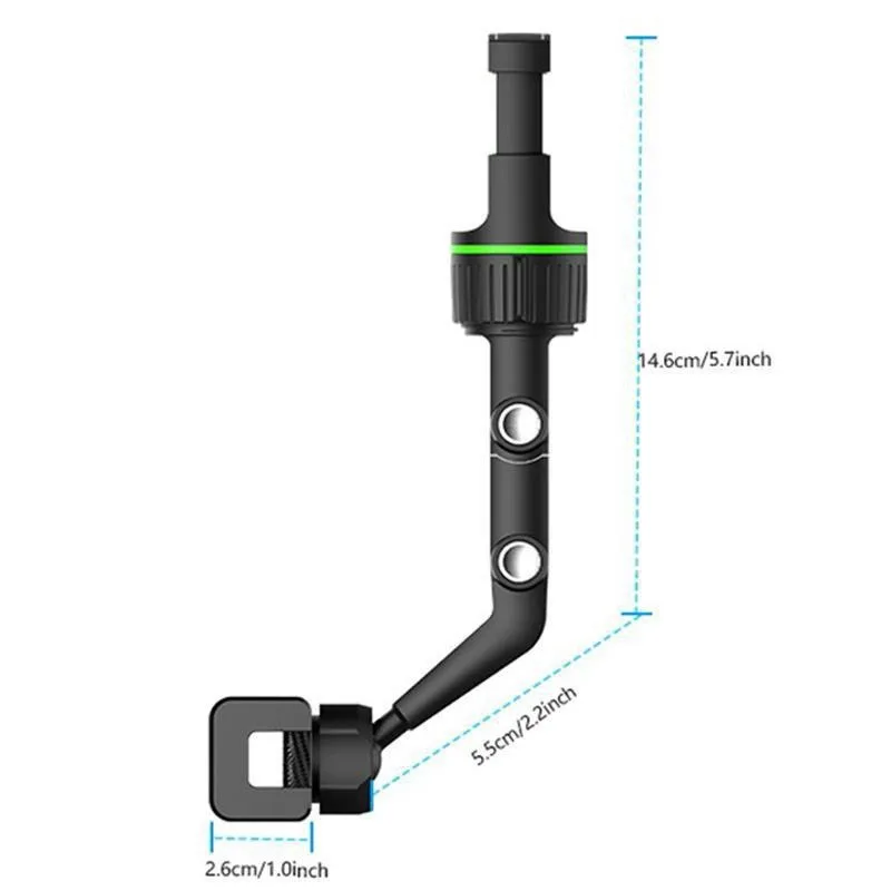 360 °   سيارة مرآة الرؤية الخلفية حامل هاتف ل 4.0-6.1 بوصة الهاتف نظام تحديد المواقع والملاحة قوس حامل هاتف حامل دعم قابل للتعديل