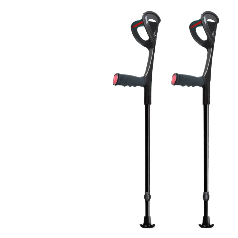 

Elbow crutches Arm crutches Fracture rehabilitation Double crutches Non-slip Foldable