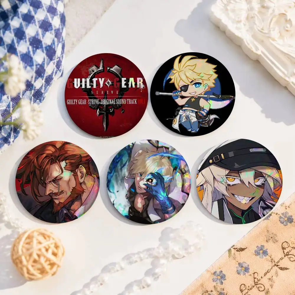Game G-Guilty Gear    Anime Brooches Cute Cartoon Badge Jacket Jeans Lapel Pin Gift Accessorie