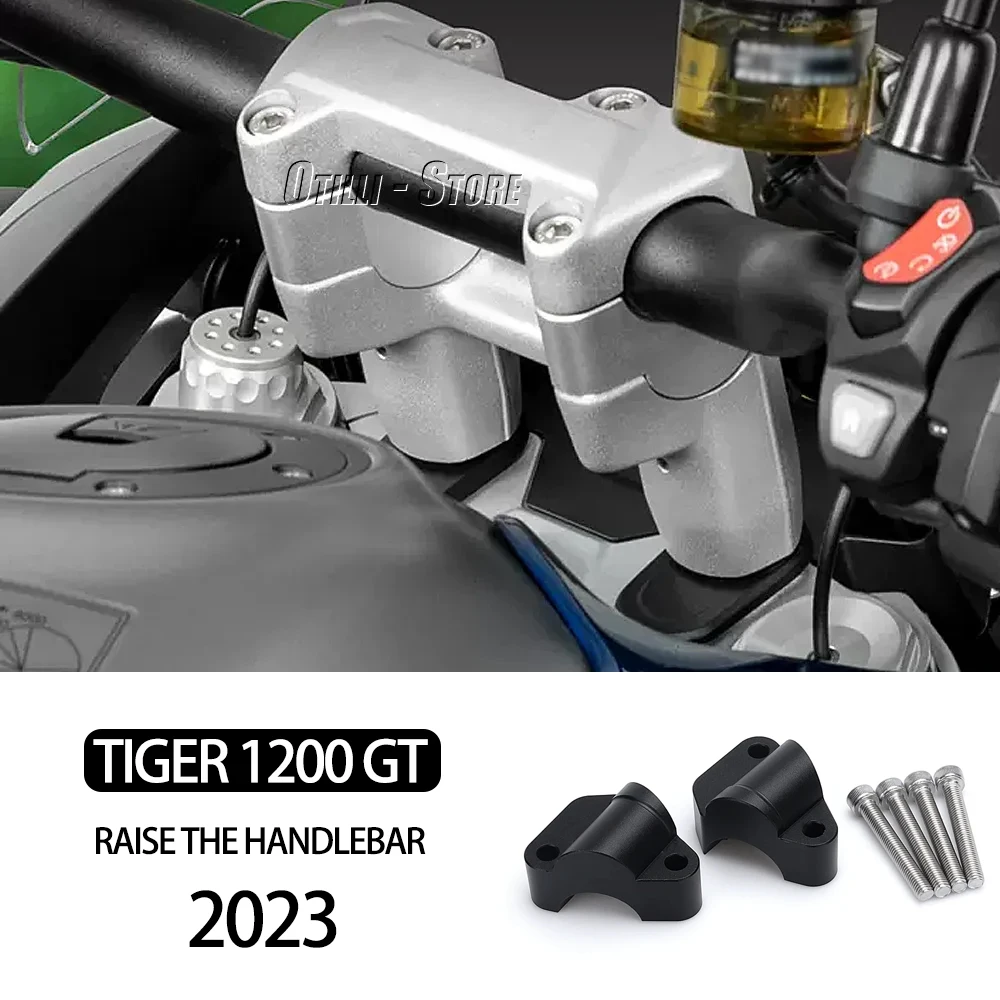 

For Tiger 1200 Tiger1200 GT Pro 2023 2024 Motorcycle Accessorie Handlebar Riser TIGER 1200 GT PRO Handlebar Back Move Mount