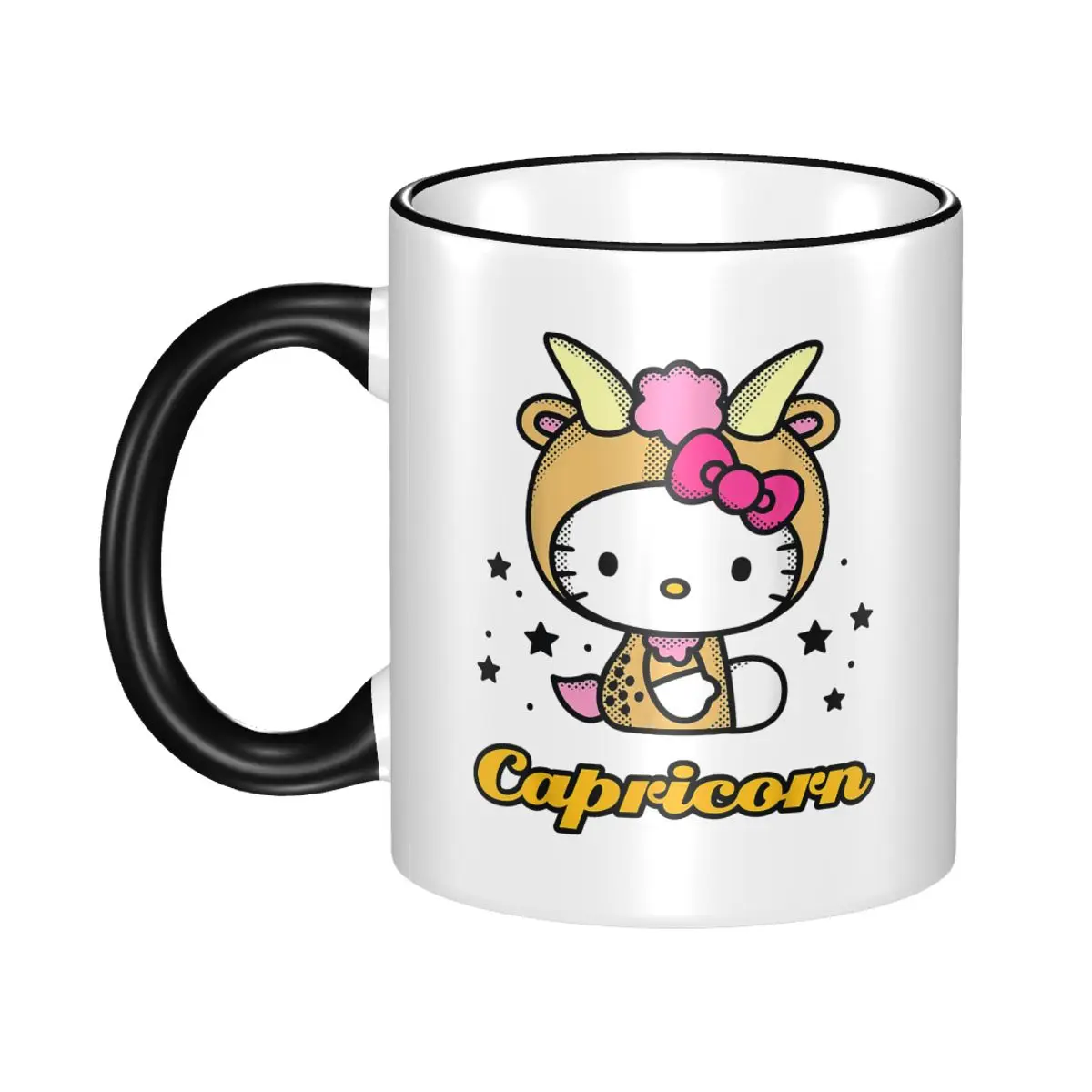 

Hello Kitty Zodiac Capricorn Coffee Mugs Kawaii Tea Cups For Bedroom