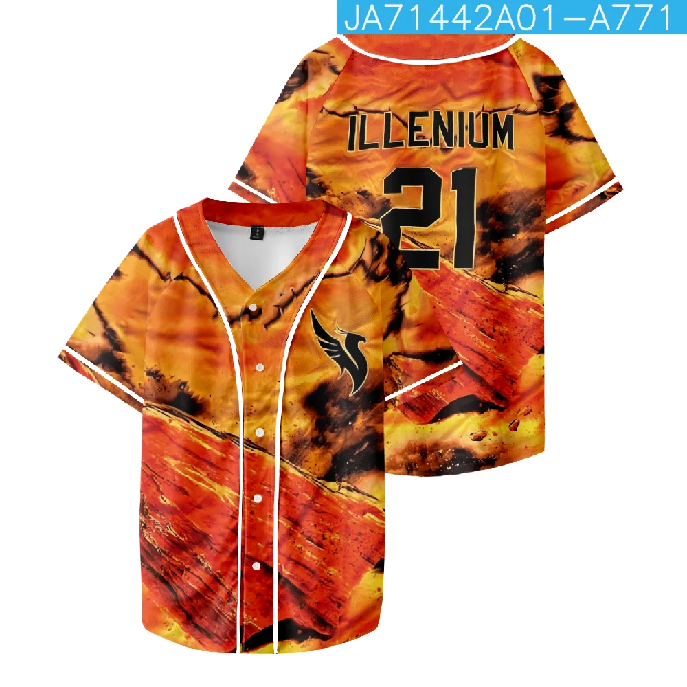 Illenium 2023 tour camisa cosplay merch jecket camiseta primavera