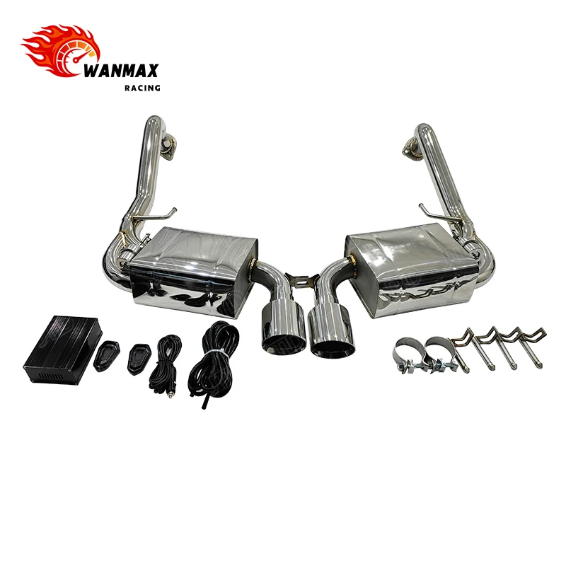 High Performance Racing Catback Exhaust for 718 Boxster/ - 304 Stainless Steel Sport Exhaust System