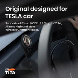 TITA Ta TITA Offical For Tesla 2024 Highland Phone Holder Magsafe Magnetic Wireless Interior Accessories