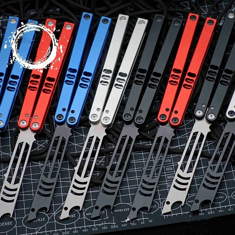 TheOne MAKO Trainer 440 شفرة مقبض ألمونيوم نظام جلبة القناة Jilt استنساخ جيب EDC يتأرجح مجاني