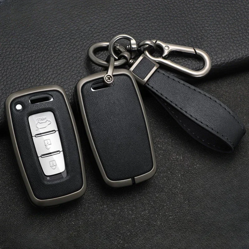 

Zinc Alloy Car Keycase Fob 3 4 Button For Modern IX35 Elantra Sonata 8 9 For Kia Sportage K5 K2 Sorento Optima Forte 2011-2016