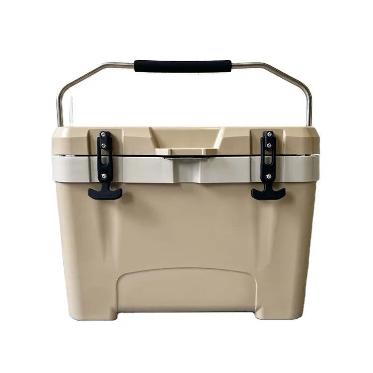 

HOT sale portable high quality hard plastic 26L camping fishing insulation ice cooler box