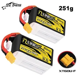 TATTU R-LINE 3.0 120C 4S 2000mAh 14.8V Lipo Battery For RC Helicopter Quadcopter FPV Racing Drone Parts 14.8V Drones Battery