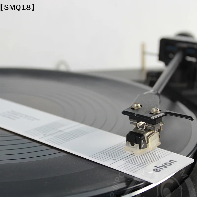 Pickup Calibration Distance Gauge Protractor Phono  Stylus Alignment【SMQ】