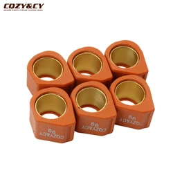 Racing Variator Roller Weights 21x17mm 9g 11.5g 13g 14g For Derbi Boulevard 200 Rambla 300ie