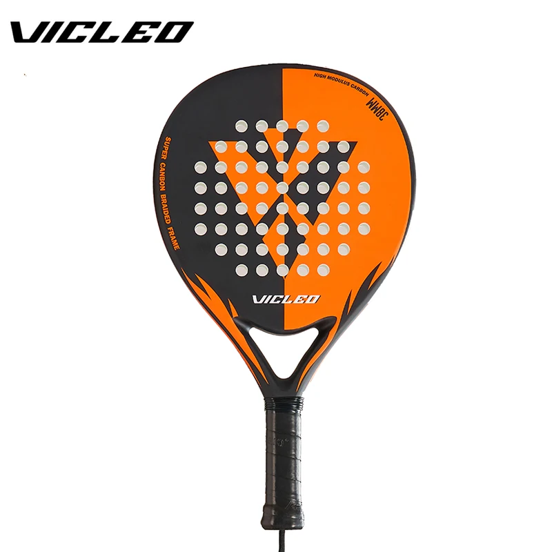 VICLEO MASTER 100 racchetta da Padel professionale in fibra di carbonio Soft EVA Face Sports Raqueta De Padel