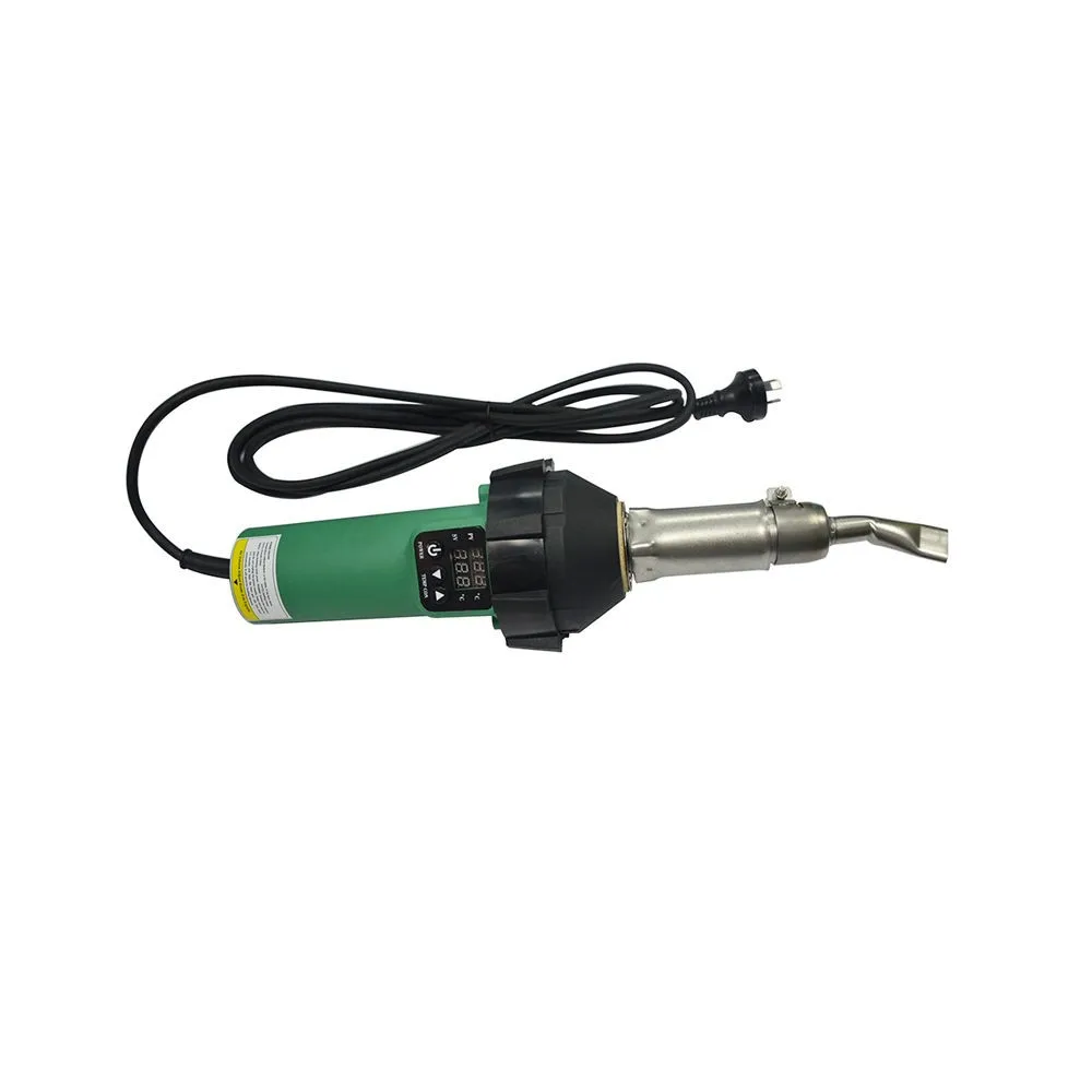 Professional Industrial Electric 1600W Heating Gun Kit Hot Air Torch 3-Piece Ceramic Components PVC/Plastic Welding Tools