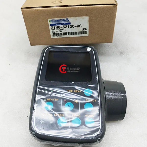 

Construction ry Excavator Original R55W-3 Instrument Panel Cluster Assy 21M6-53100 R55-3