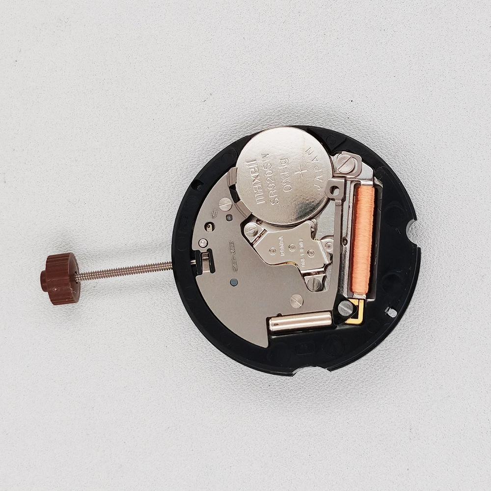 Ronda Original 505-3 24H Movimiento de reloj de cuarzo Calibre 505 Mecanismo de cuarzo de 3 manecillas con batería 505-3-24H