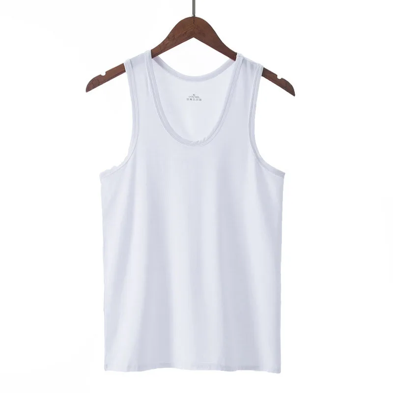 Summer vest men's vest with breathable cross shaped vest as the base cross-border men's casual sleeveless T-shirt Tanks Tees