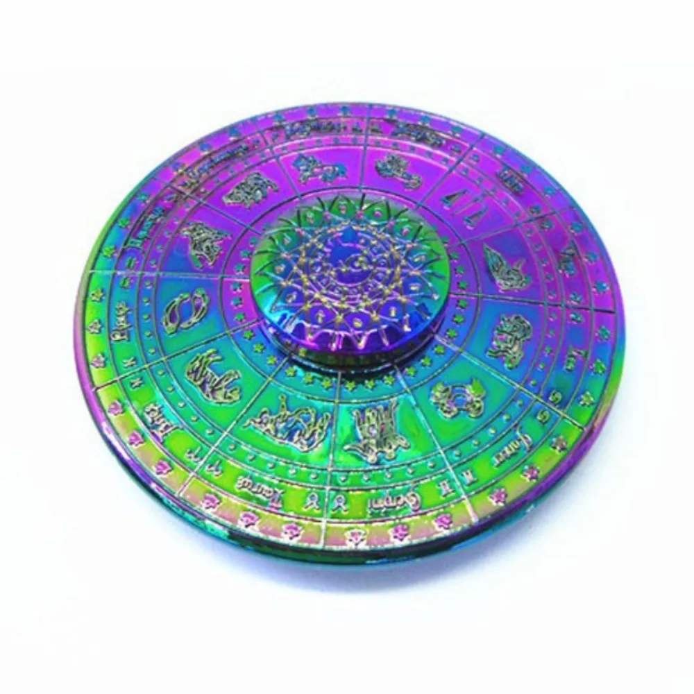 

Destiny Compass Astrolabe Fidget Spinner Созвездия Вращающиеся знаки зодиака Непоседа Spinner СДВГ Гладкая металлическая игрушка на палец