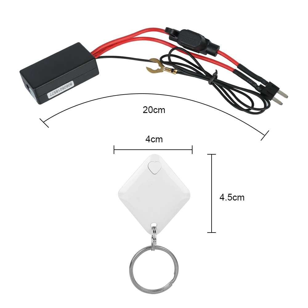 For Gasline Car Motorcycle Wireless Anti-robbery System Anti-theft Device Circuit Cut Off 12V Engine Lock RFID M506 Immobilizer